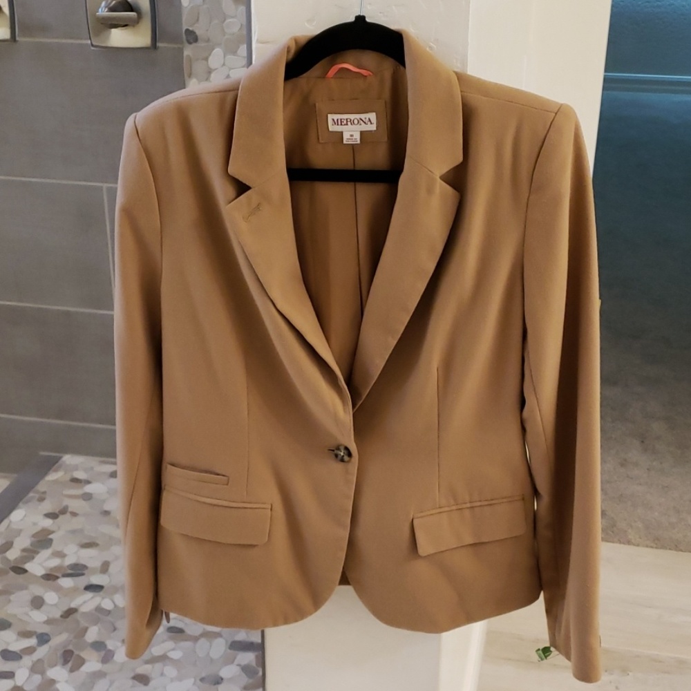 Tan blazer